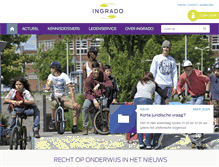 Tablet Screenshot of ingrado.nl